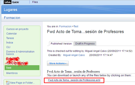 Image:EML files indexing in Lotus Domino
