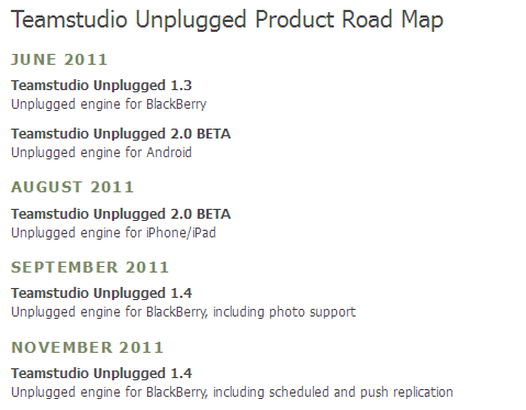Image:Hoja de ruta de TeamStudio Unplugged