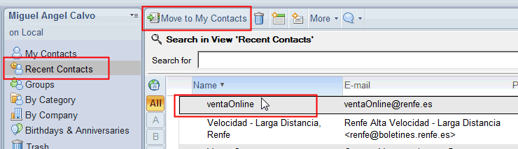 Image:Lotus Notes 8.5.2. Modificando configuración de contactos recientes