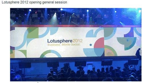 Image:Lotusphere 2012 Open General Session