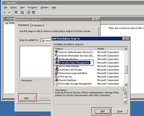 Image:Protegiéndose frente a ataques de fuerza bruta contra SMTP en IBM Domino II - Configurando IP Security Management en Windows 2003